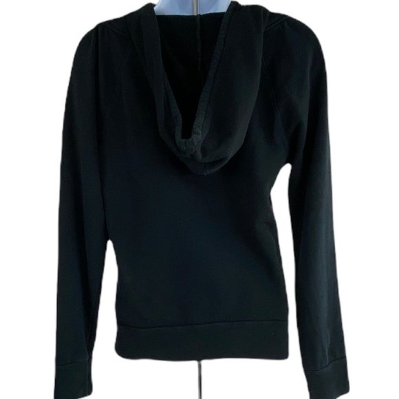 Topshop Basic Black Hoodie Size M 40 - Picture 2 of 7